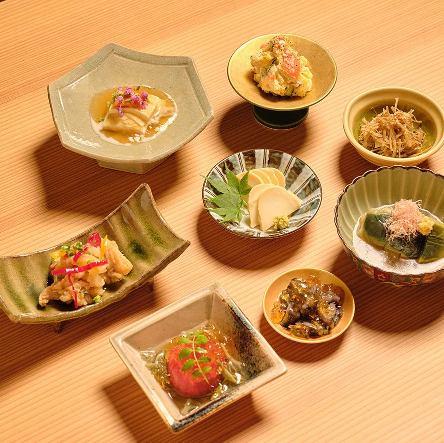 季節とともに移ろう味わいを、心ゆくまでお楽しみください。