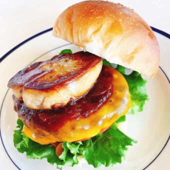 Foie gras burger