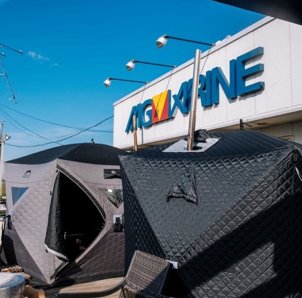 【冬季限定】サウナテント設備!!