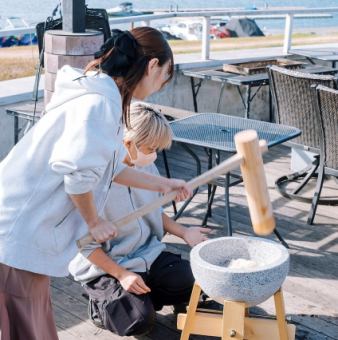 【千葉/市川市】3時間☆新春「餅つき」体験とお雑煮体験☆持ち込み大歓迎☆送迎あり☆