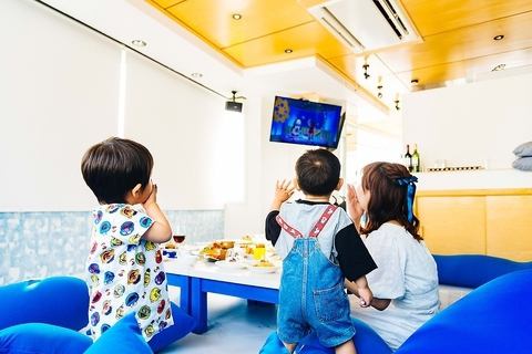 お子様大歓迎◎ベビーカー可のお席で、ファミリー層グッド！