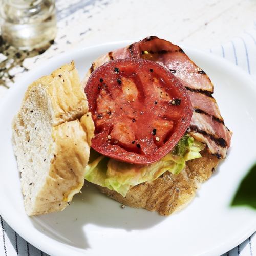 There is also a wide variety of food on the menu, including sandwiches and paninis.