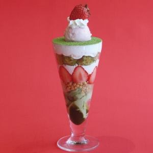 [Limited Time Offer: 2/17~4/15] Strawberry and Matcha Milk Parfait