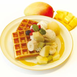 [Limited Time Offer: April 16th - June 17th] Mango Tropical Waffles