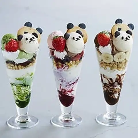 Speaking of Ueno! Cute panda parfait ◎