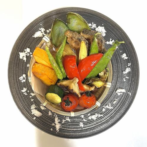 素揚げ　野菜盛合せ