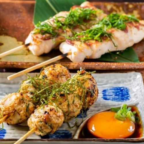 ＜焼き鳥 おすすめ【2本】＞月見つくね