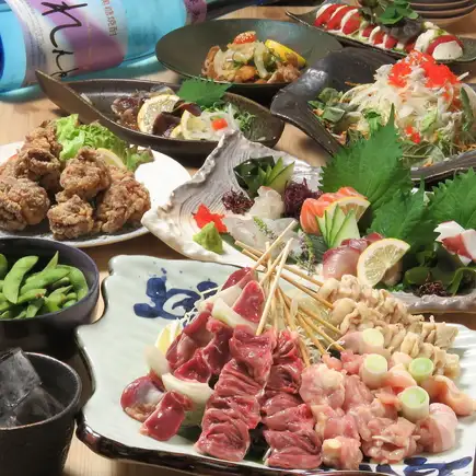 《各種宴会におすすめ!》道上店満足コース☆90分飲み放題!全11品【4500円コース】