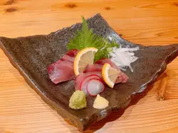 Yellowtail sashimi