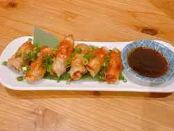 鸡皮煎饺