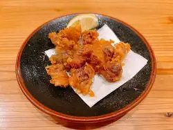 Mentaiko cheese balls / Deep-fried chicken gizzards