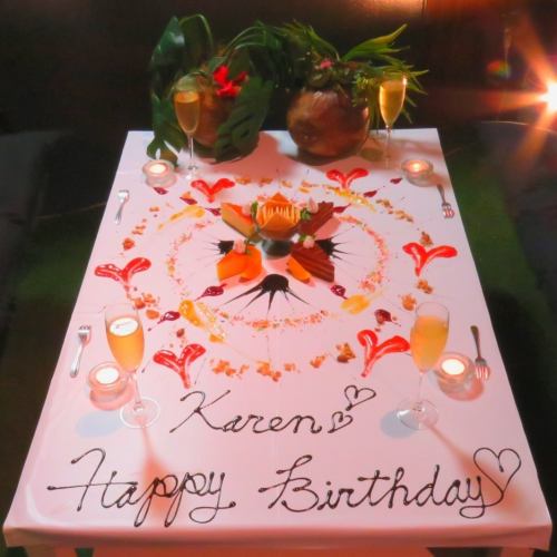 ★Celebrate with table art