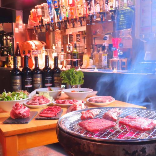 All-you-can-eat yakiniku from 4,000 yen