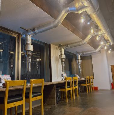 スタイリッシュでお洒落な店内！