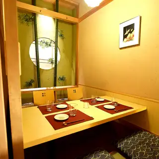完全個室完備。ゆったり掘りごたつ席で宴会・飲み会。徳島駅前 個室 居酒屋