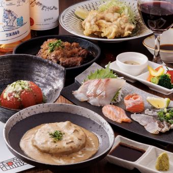 絶品の嵐♪和韻特製の絶品premiumコース♪5000円(税込)