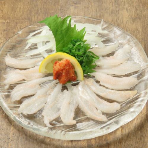 [Miyajima conger eel] Sashimi