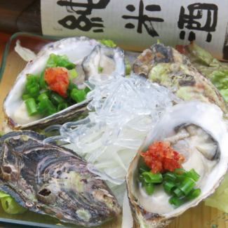 Aged raw oysters (2 pieces)