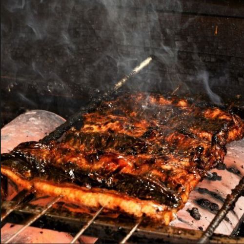 厳選された肉厚の鰻