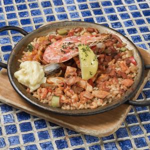 Seafood Paella