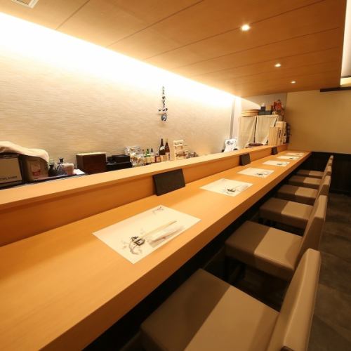 カウンター席で静かな時間