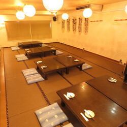 Spacious tatami room