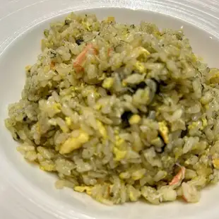岩海苔カニチャーハン