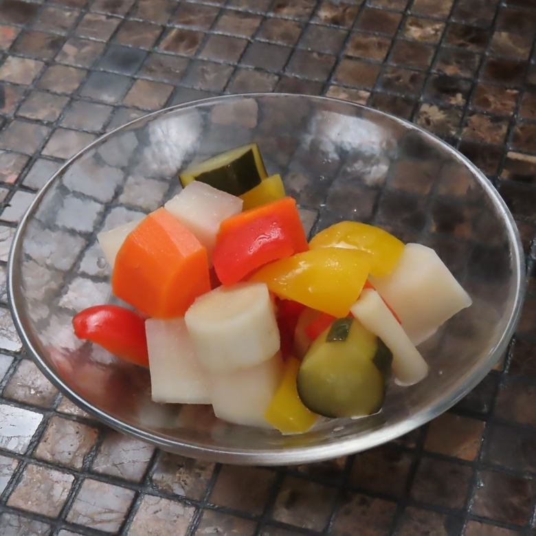 季節のピクルス
