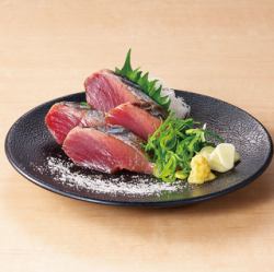 Special thick-sliced bonito sashimi