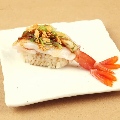 Numb red shrimp