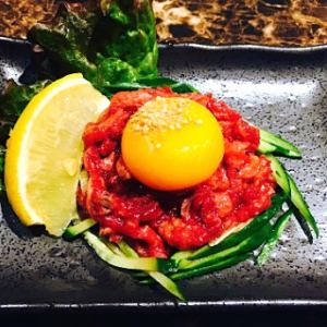 国産牛ユッケ