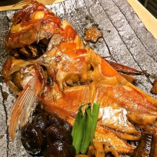 本日の煮付け　(金目鯛、のど黒、など別紙)