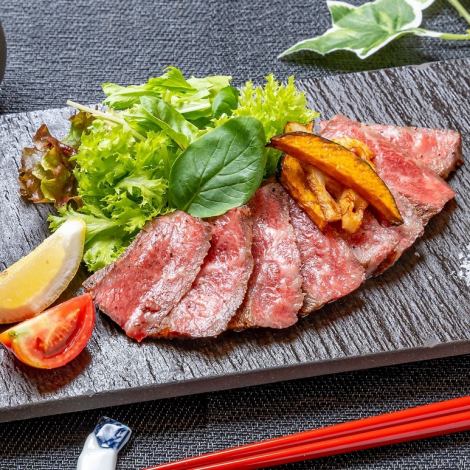 【肉料理】黒毛和牛の炙り焼き