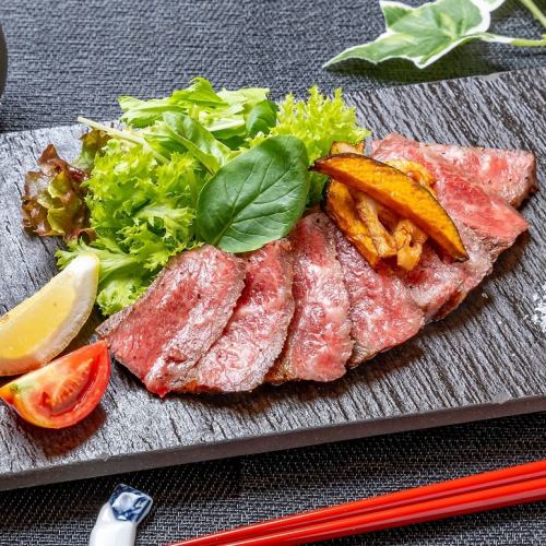 【肉料理】黒毛和牛の炙り焼き