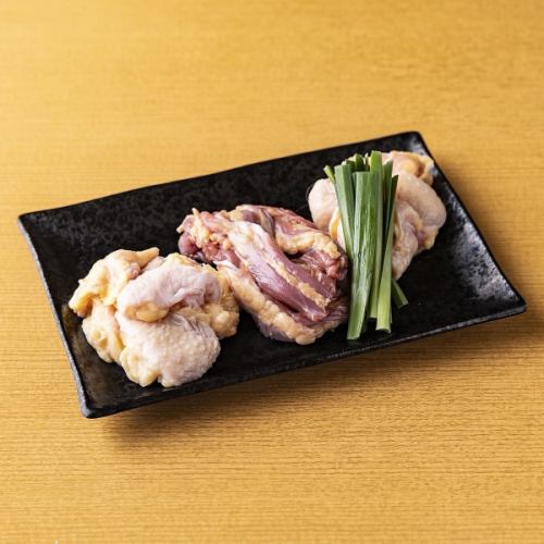 希少親鶏三種セット 一人前