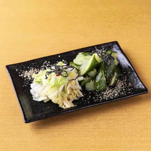 漬物盛り合わせ