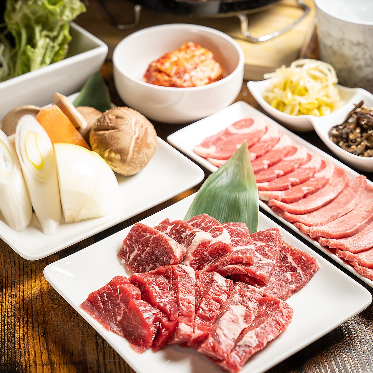 There is a recommended course! Reasonably delicious yakiniku ★