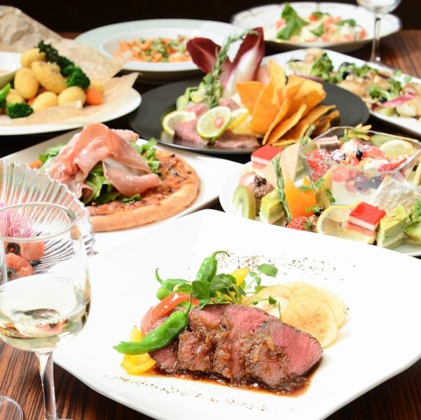 Various banquet courses ¥4000 (tax included)~