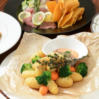 【期間限定/金・土・祝前限定】3500円(税込)コース★飲み放題付き/35名様~