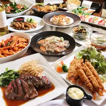 MENU 리뉴얼! 【연회】 10,000 엔 (세금 포함) 코스 ★ 음료 무제한 포함