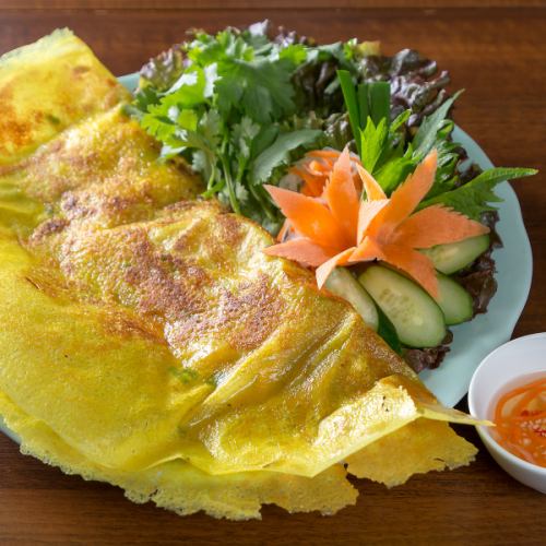 バイン セーオ【ベトナム風お好み焼き】2人前