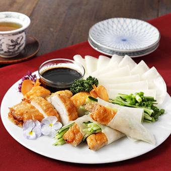 ≪土日祝限定≫鶏もも肉の北京ダック風