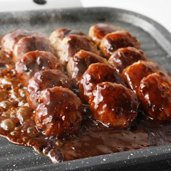 ≪토일요일 축제 한정≫ 데미글라스 햄버거