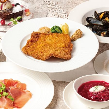 Food tour without a passport [World Bullet Tour Course] A food course that takes you around the world at your table!