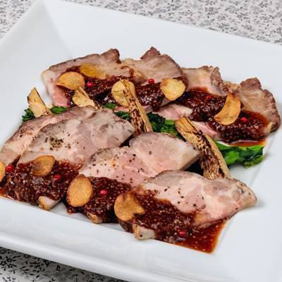Mikawa Pork Roti ~with Balsamic Sauce~