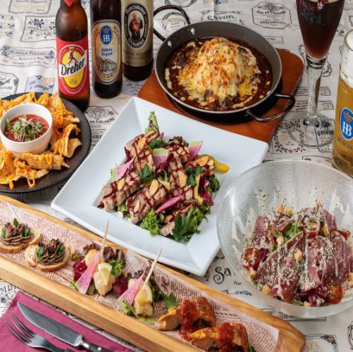 [Summer Course] Plan including all-you-can-drink of 30 types of drinks, including 5 types of draft beer from around the world: ¥7000 → ¥6000