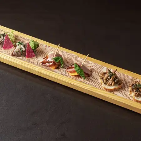 Assortment of 3 Autumn Appetizers