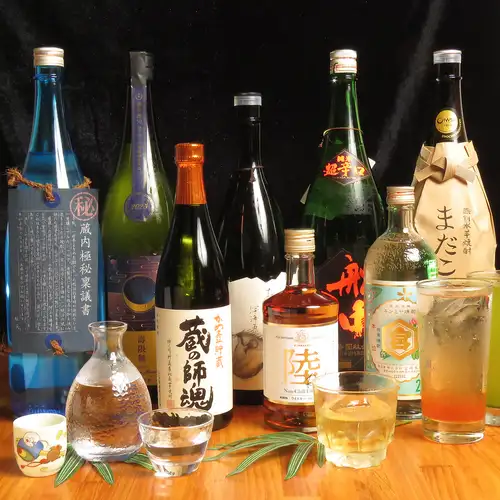 厳選日本酒をご用意◎