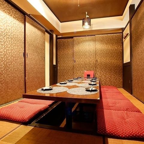 少人数からご利用可能な完全個室を完備しております！