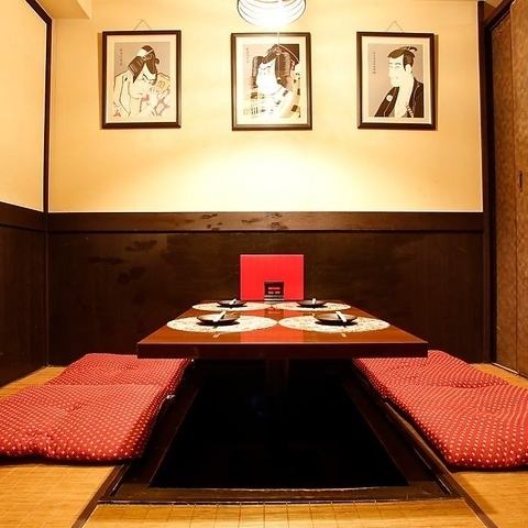 広々とした店内は、多数の個室席をご用意しております♪